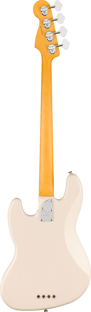 Baksidan av en Fender American Professional Jazz Bass med två V-Mod III-mikrofoner