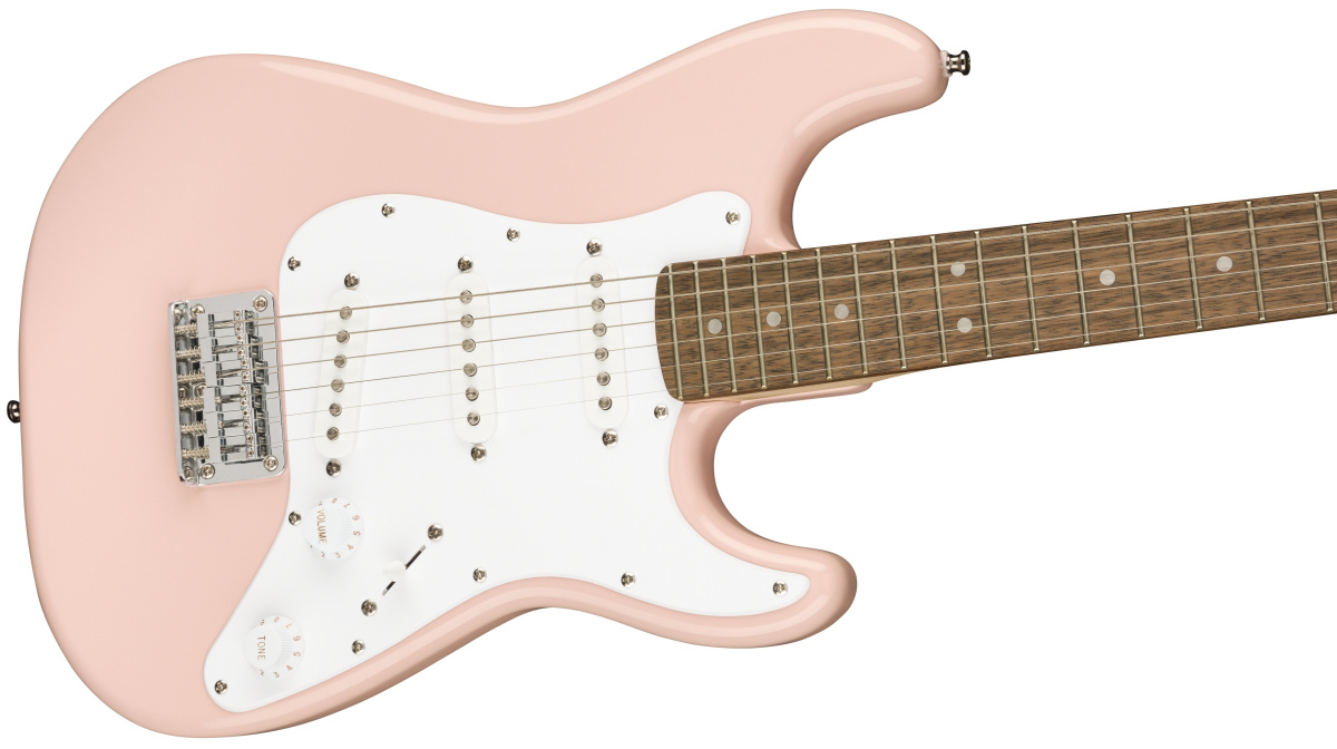 Squier Mini Strat - Shell Pink