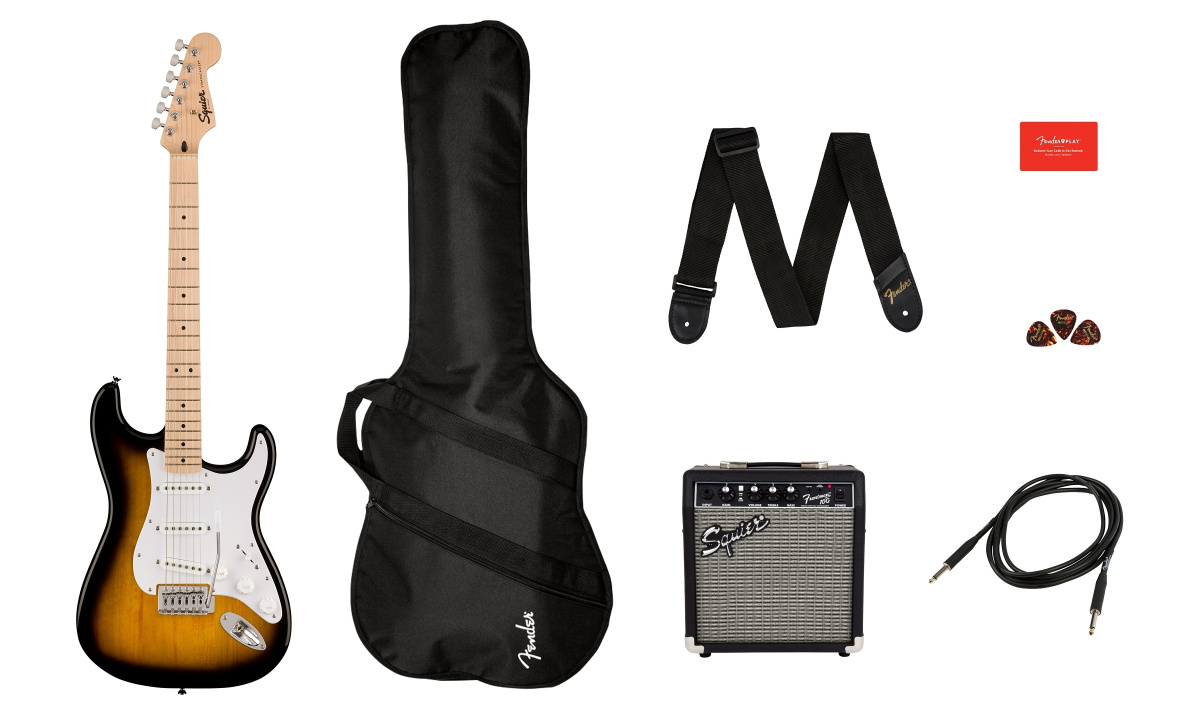Elgitarrpaket fr�n Squier