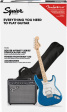 Squier Affinity Stratocaster HSS Pack - Lake Placid Blue