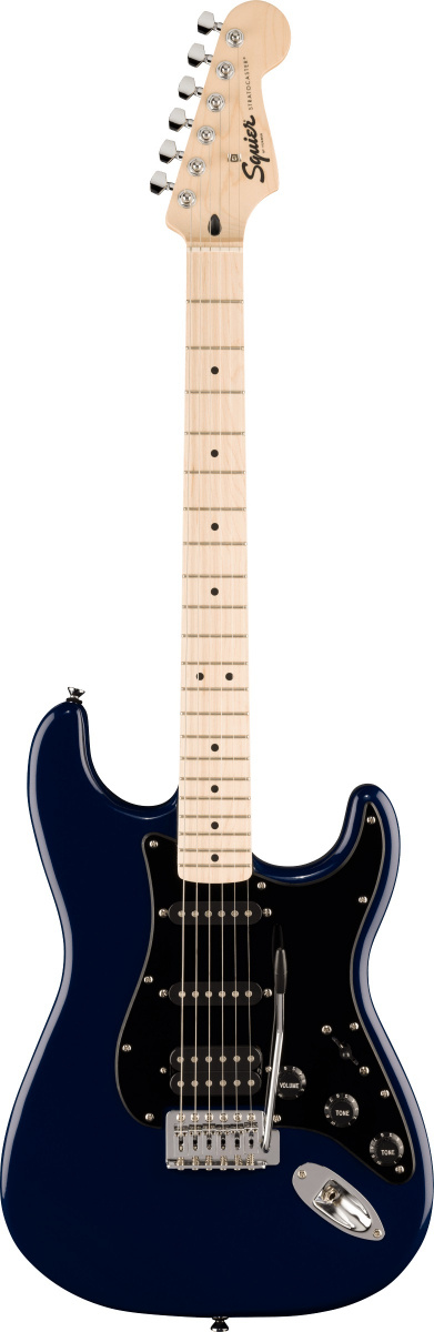 Squier Sonic Stratocaster HSS elgitarr framifrån