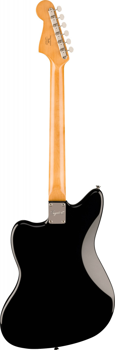 Baksidan av en Squier FSR Classic Vibe ’60s Jazzmaster Black