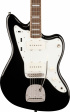 Squier Classic Vibe 60s Jazzmaster - Black Närbild på en Squier FSR Classic Vibe ’60s Jazzmaster Black