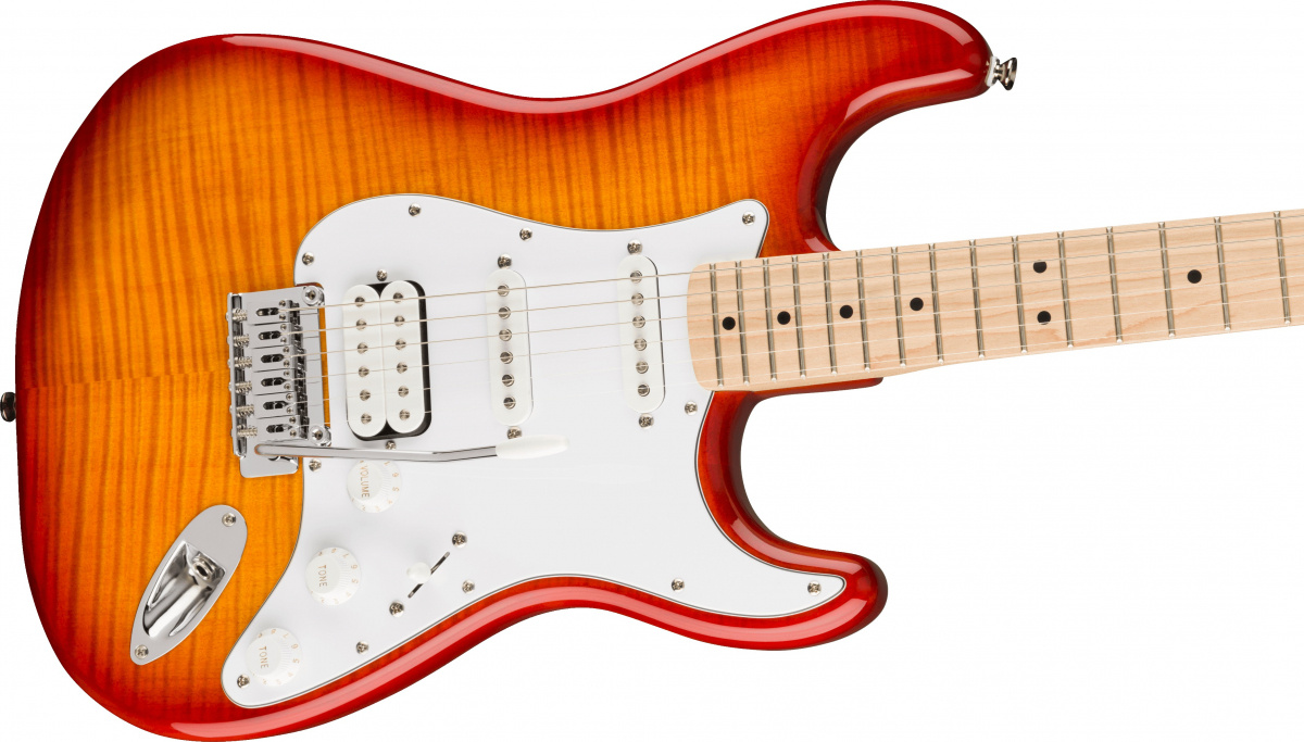 Squier Affinity Stratocaster FMT HSS - Sienna Sunburst