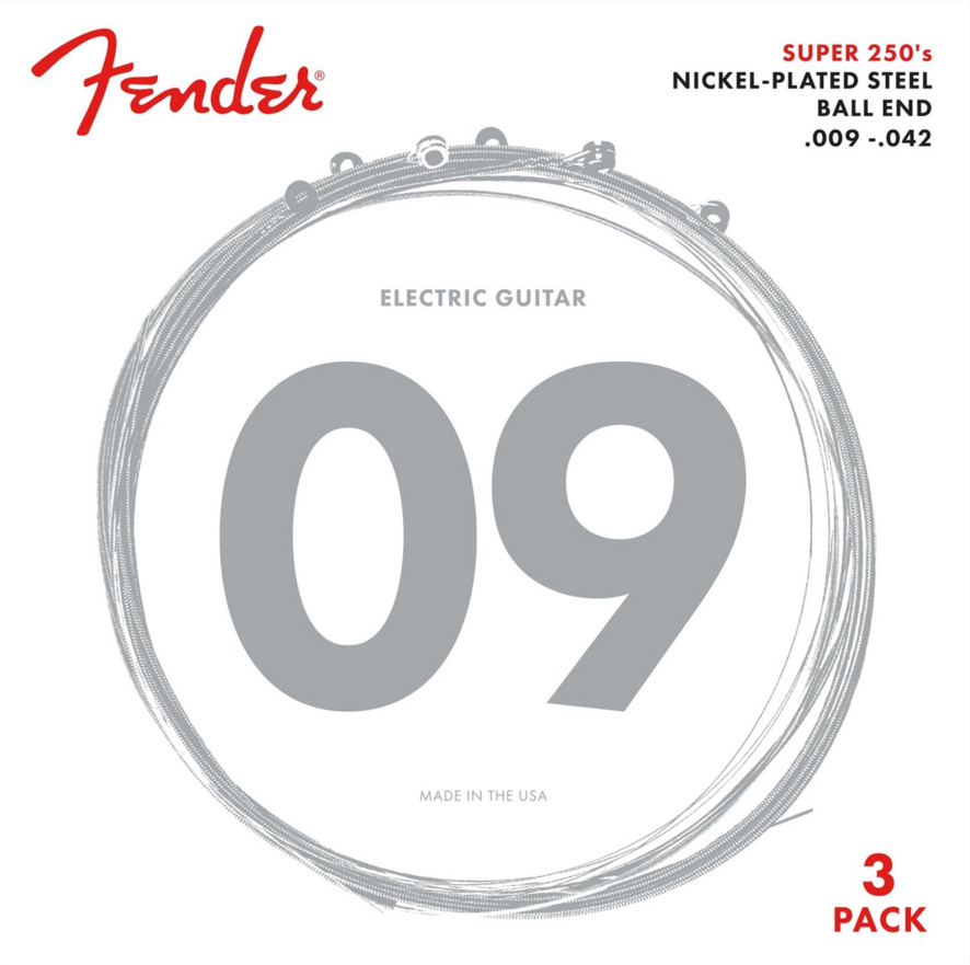 Fender 250L NPS Light 9-42 [3-pack]