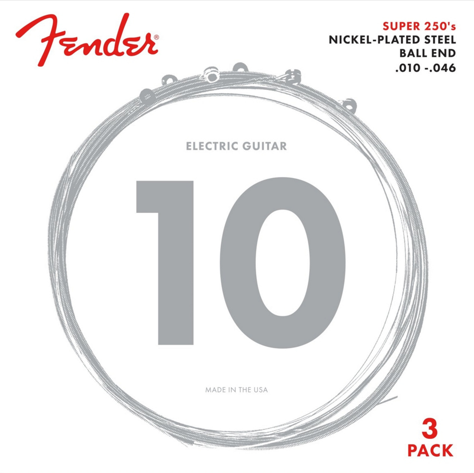 Fender 250R NPS Regular 10-46 [3-pack]