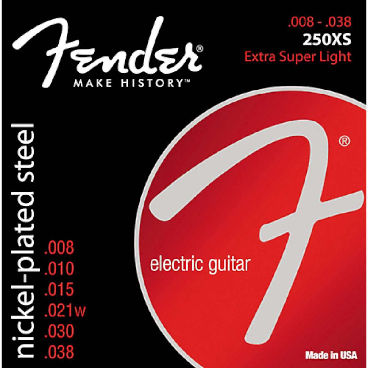 Fender 250XS 8-38 Elgitarrstr�ngar