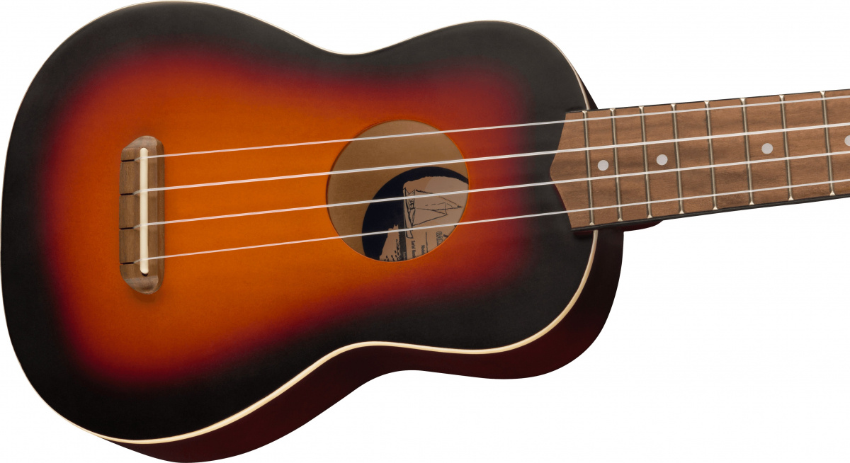 Fender Venice Soprano Ukulele - Sunburst
