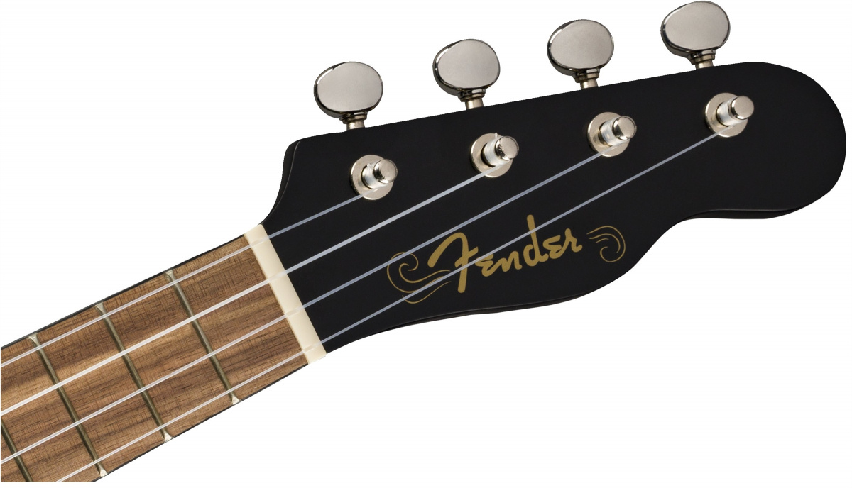 Fender Venice Soprano Ukulele - Black