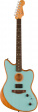 Fender Acoustasonic Player Jazzmaster Ice Blue Bild på gitarren rakt framifrån