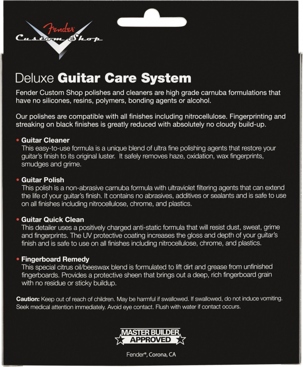 Fender Custom Shop 4-Step Cleaning Kit