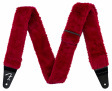 Fender Poodle Plush Axelband - Red Extremt mjukt och bekvämt axelband från Fender i snygg röd färg