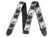Fender Monogram Strap - Light Grey/Blue Fender Monogram Strap - Light Grey/Blue