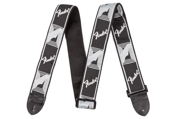 Fender Monogram Strap - Light Grey/Dark Grey