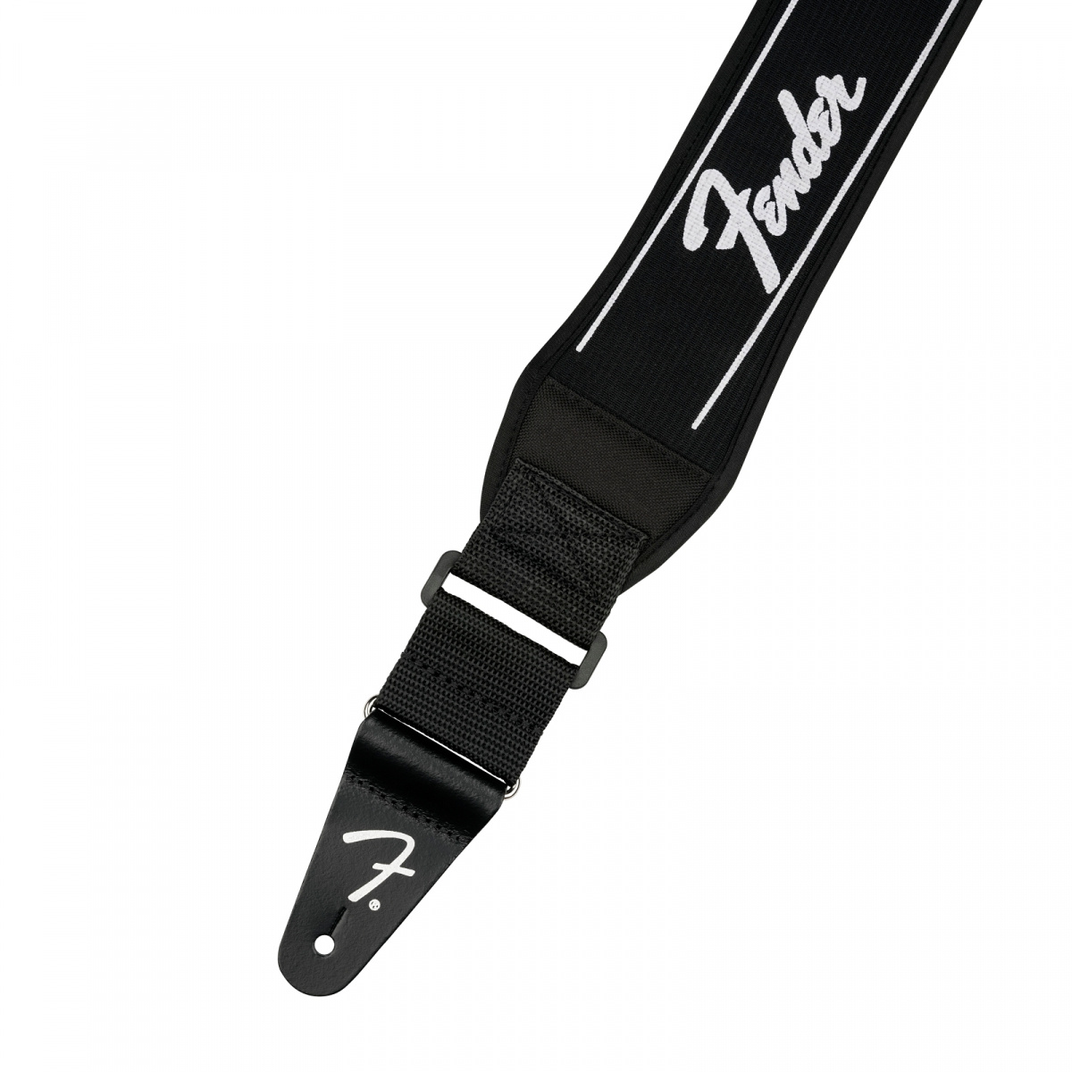 Mjukt och luftigt axelband fr�n Fender med Running Logo design