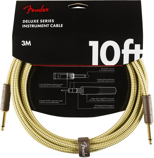 Fender Instrumentkabel Tweed - 3m