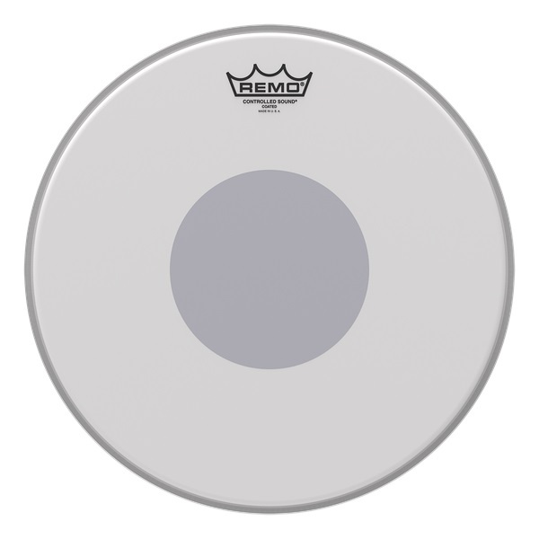 Remo Controlled Sound Coated Black Dot - 14