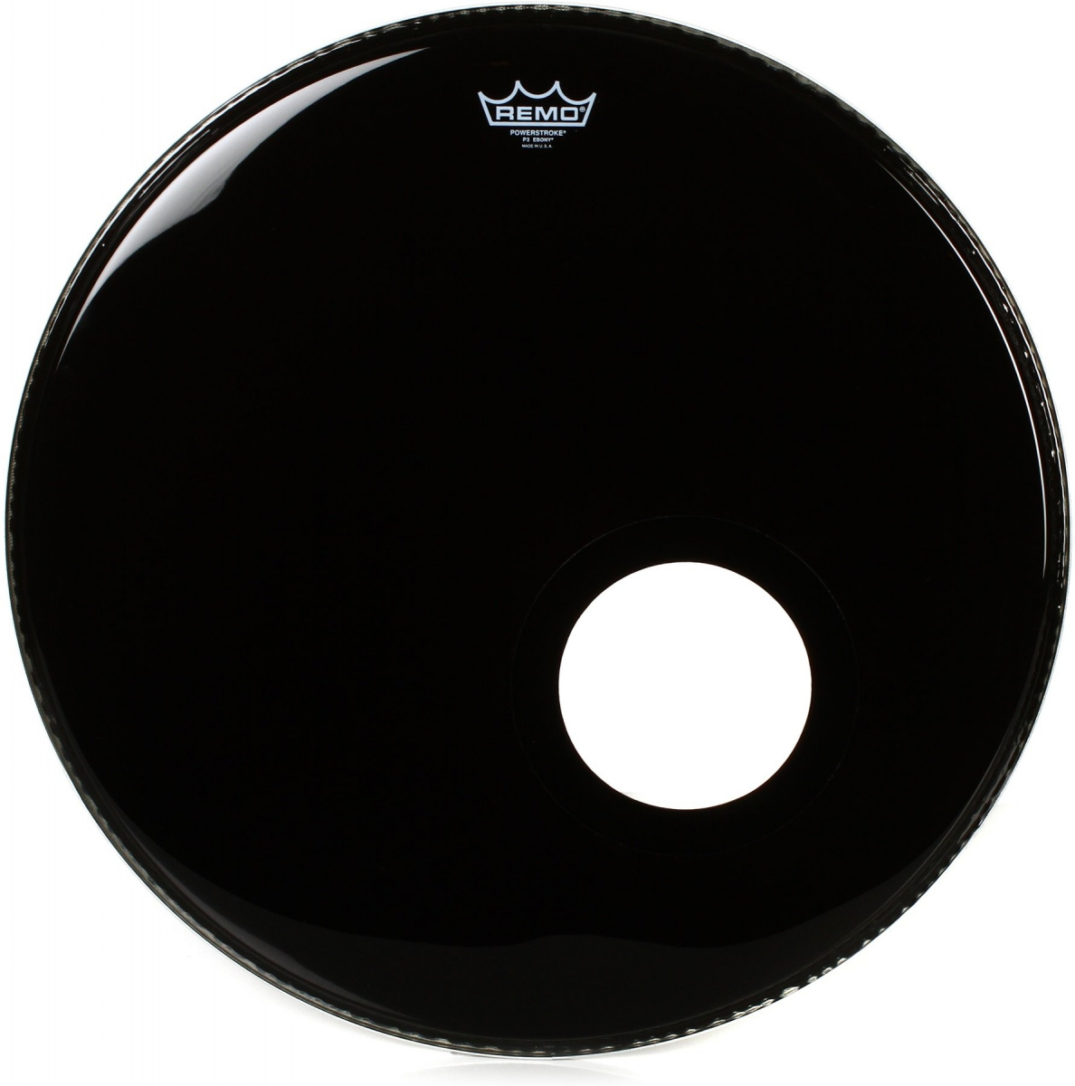 Remo Powerstroke 3 Bass Ebony Dynamo - 22
