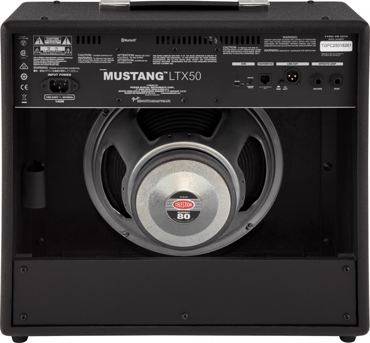 Fender Mustang LTX50