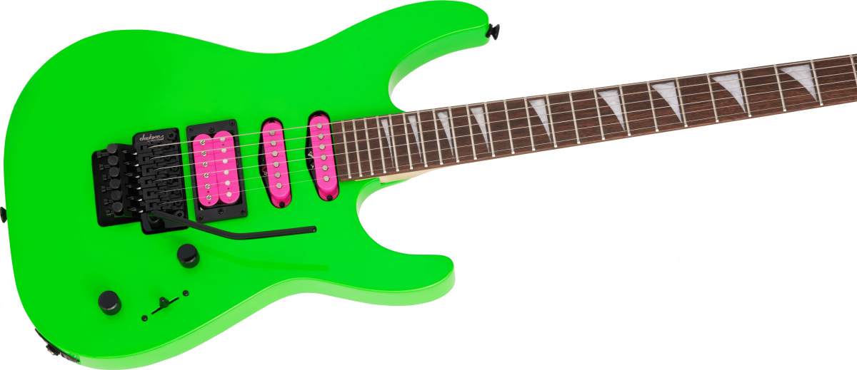 Jackson DK3XR HSS Dinky - Neon Green