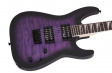 Jackson JS32Q HT Dinky - purple burst Prisvärd nybörjargitarr för hårdrock