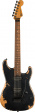 Charvel Pro Mod SD1 HH FR - Weathered Black Pro Mod San Dimas Style 1 elgitarr med floyd rose stall