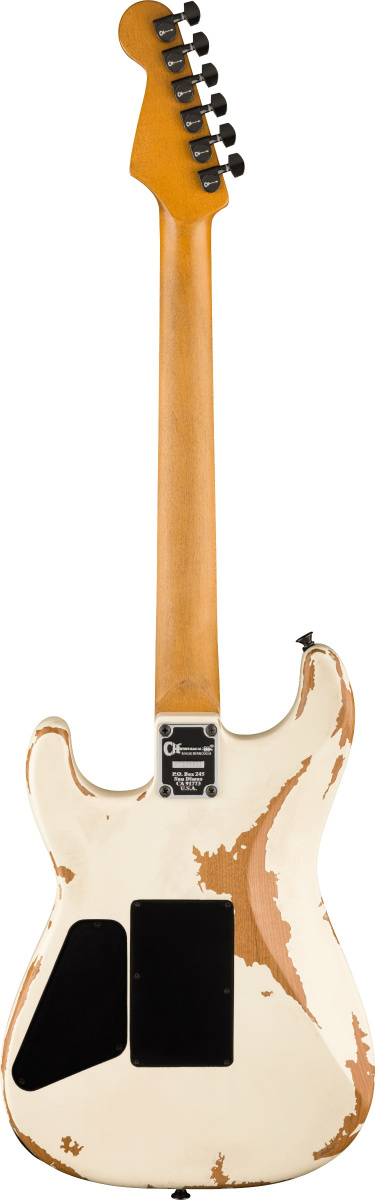 Baksida av Charvel Pro-Mod SD1 HH FR Weathered White
