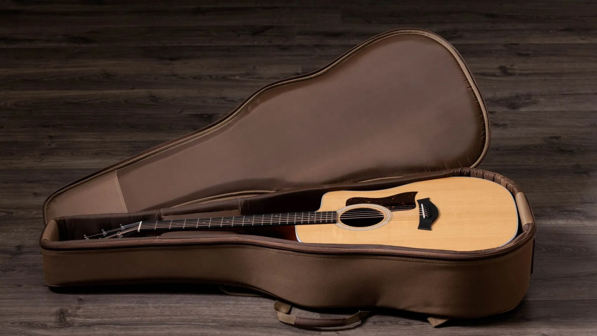 Taylor 210ce Dreadnought i Natural i en gigbag