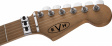 EVH Striped Series Frankie Headstock på en EVH Striped Series Frankenstein Frankie elgitarr