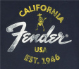 Fender Baja Blue T-Shirt - L Fender Baja Blue T-Shirt - L