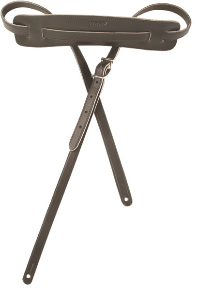 Gretsch Vintage Leather Strap - Black