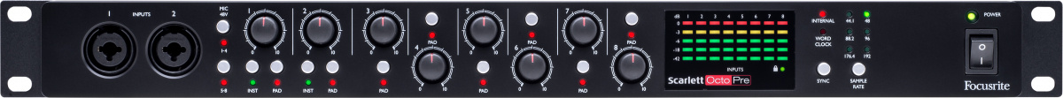 Focusrite Scarlett Octopre