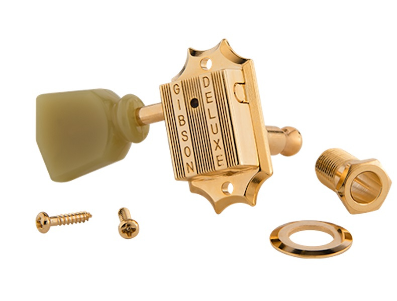 Bild p� en mekaniks alla delar i guld