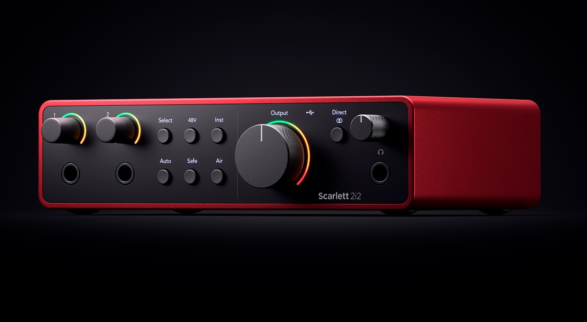 Focusrite Scarlett 2i2 4th Gen
