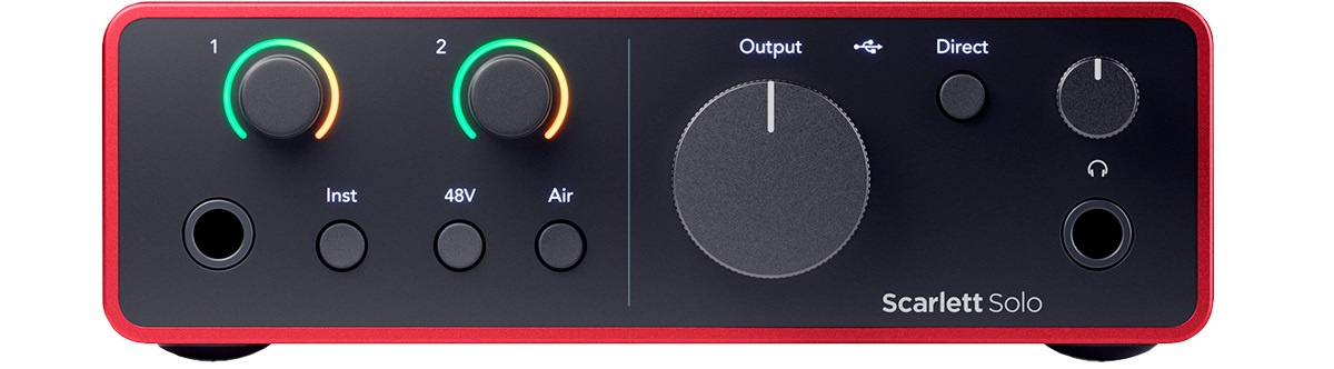 Focusrite Scarlett Solo Studio 4th Gen