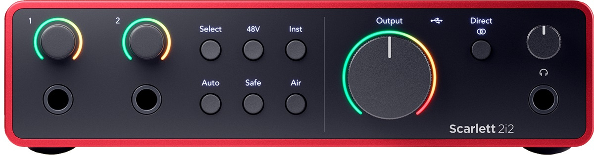 Focusrite Scarlett 2i2 Studio 4th Gen