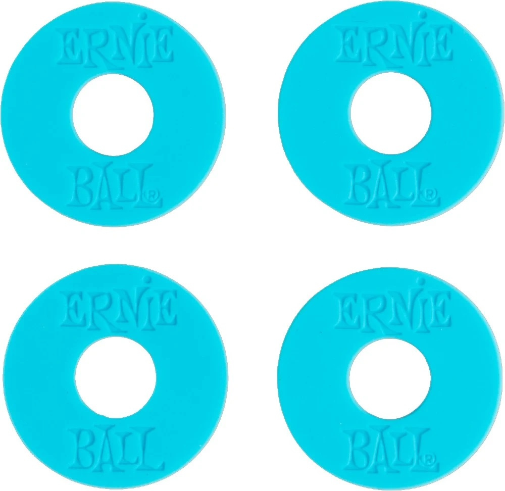 Ernie Ball 5619 Strapblock 4-pack i bl� f�rg