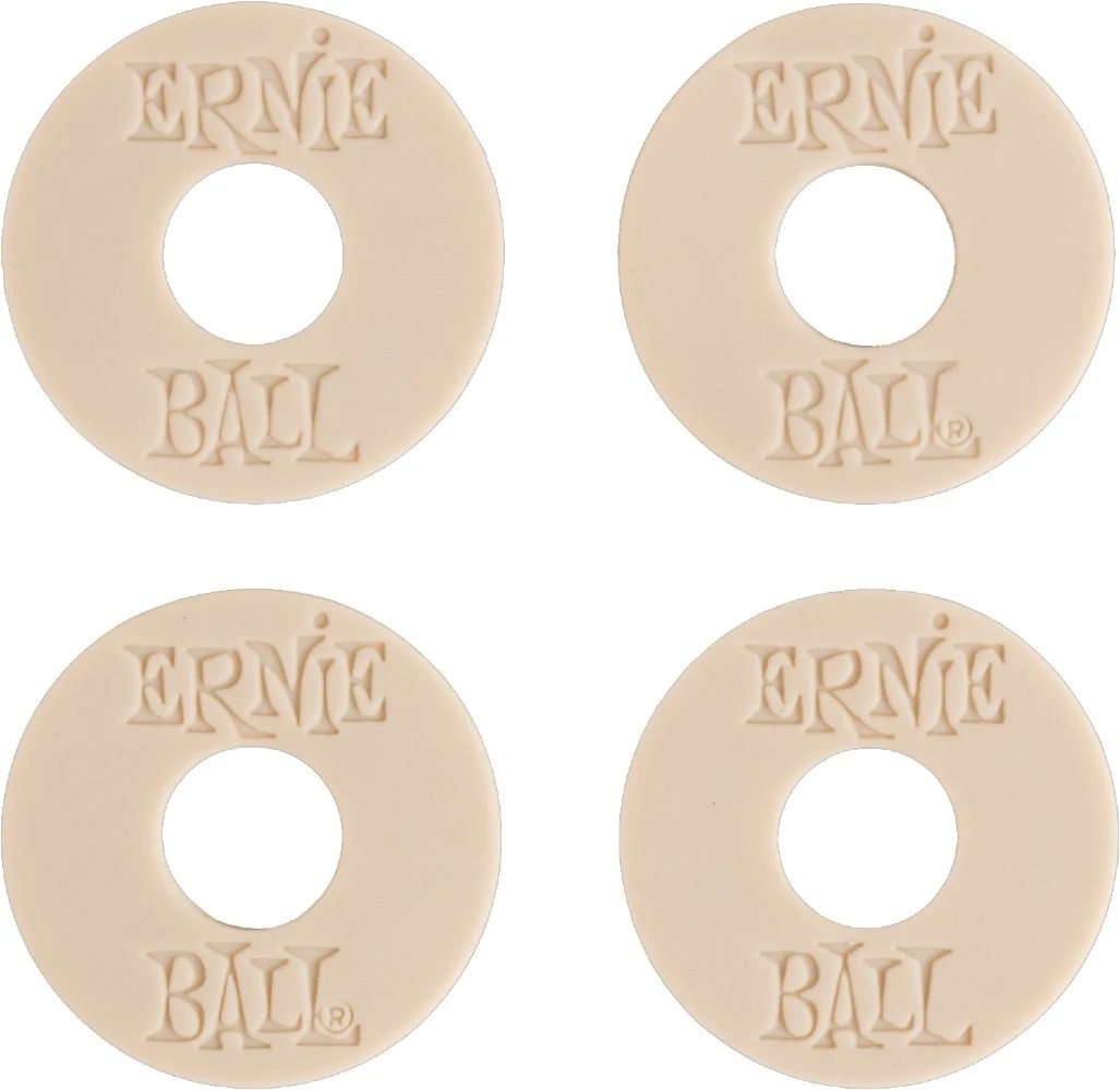 Ernie Ball 5625 Strapblocks 4-pack i gr� f�rg