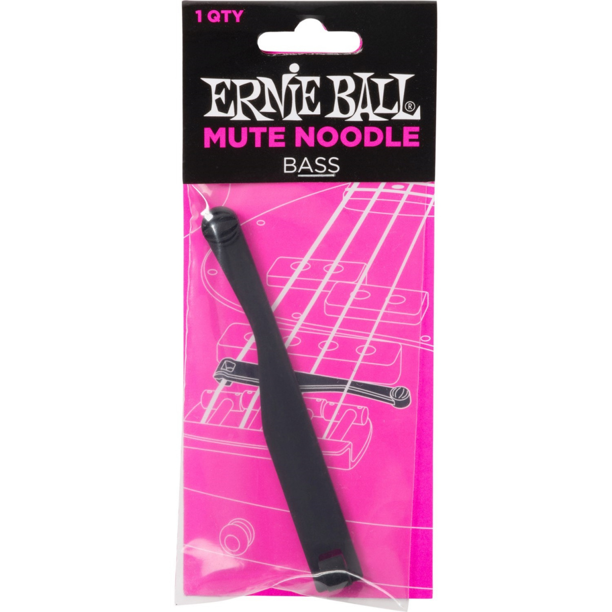 Ernie Ball 9637 Bass Mute Noodle d�mpning f�r elbas