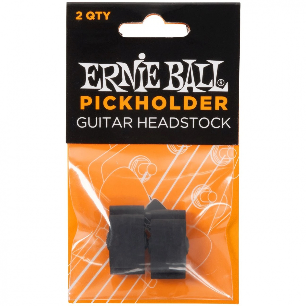 Ernie Ball 9641 Plektrumh�llare f�r headstock p� din gitarr eller bas