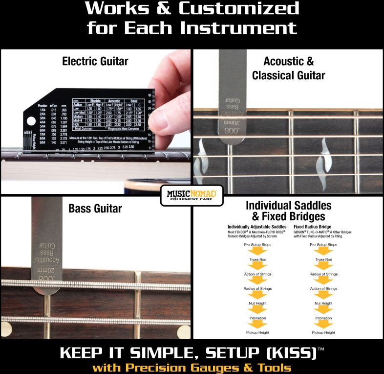 Music Nomad MN604 Precision Setup Gauge