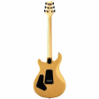 PRS SE CE24 Standard Satin Tremolo - Metallic Gold Baksidan av en PRS SE CE 24 Metallic Gold – elgitarr med mahognykropp och satinfinish