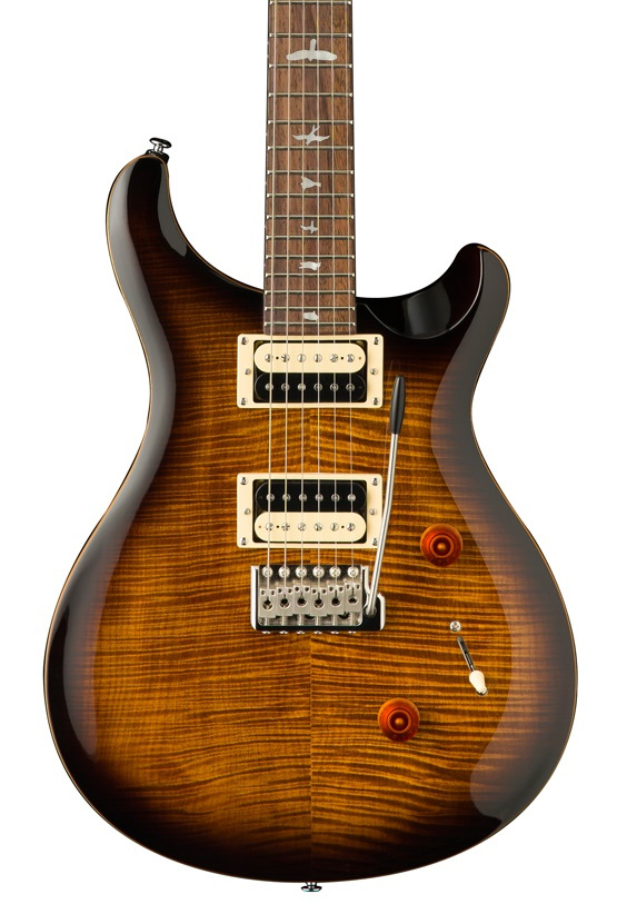 PRS SE Custom 24 - Black Gold Burst