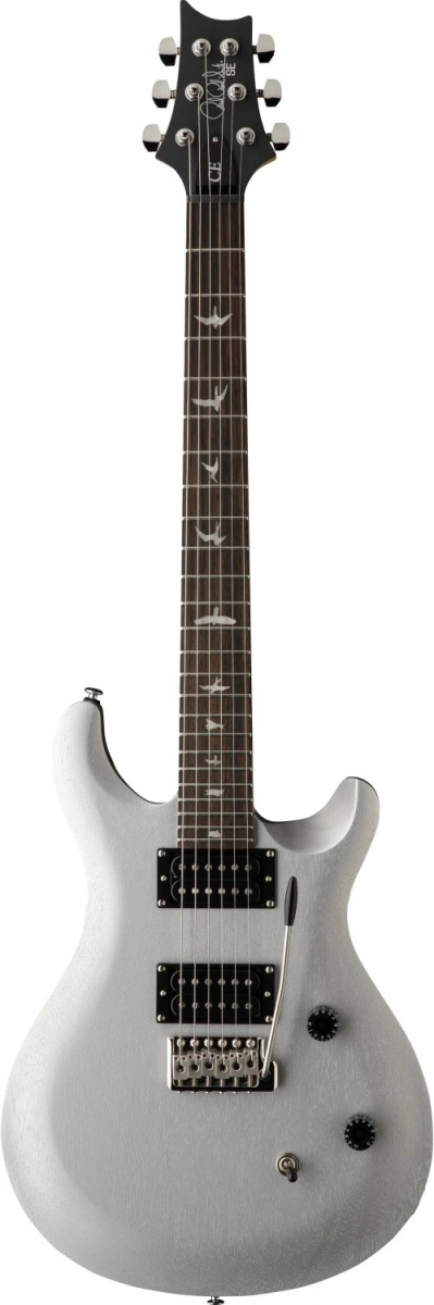 PRS SE CE24 Standard elgitarr i satin silver finish