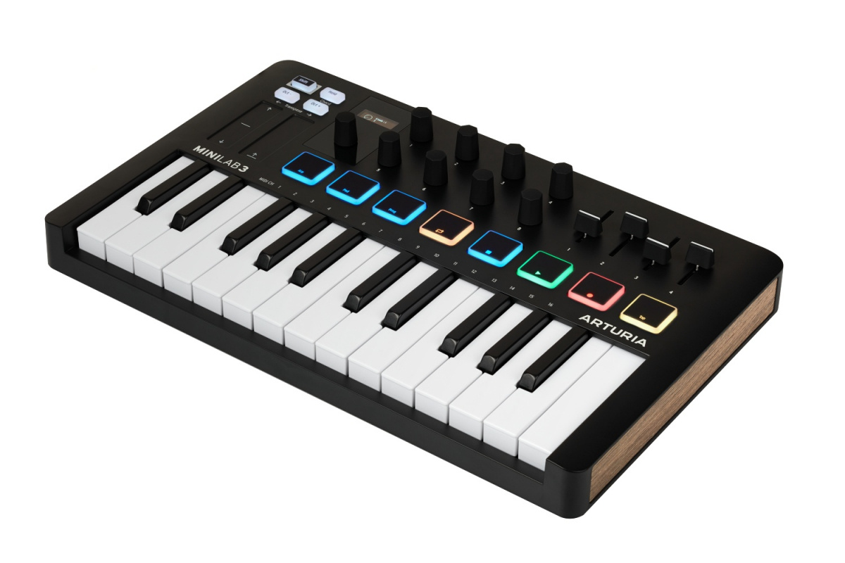 Arturia Minilab 3 USB Controller Keyboard - Black