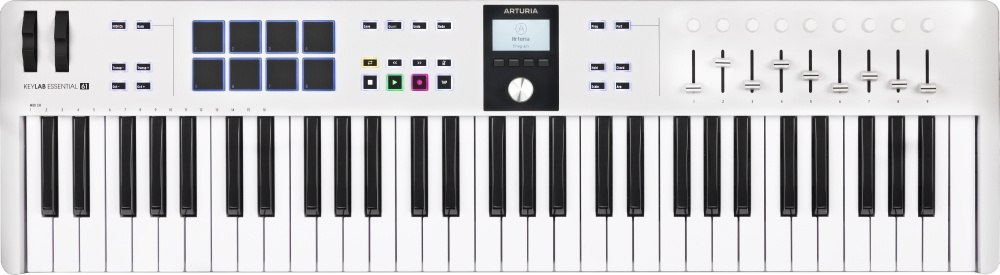 Arturia Keylab Essential 61 MK3 - white