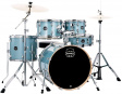 Mapex Venus VE5044FTVJ - Aqua Blue Bild rakt framifrån på hela trumsetet