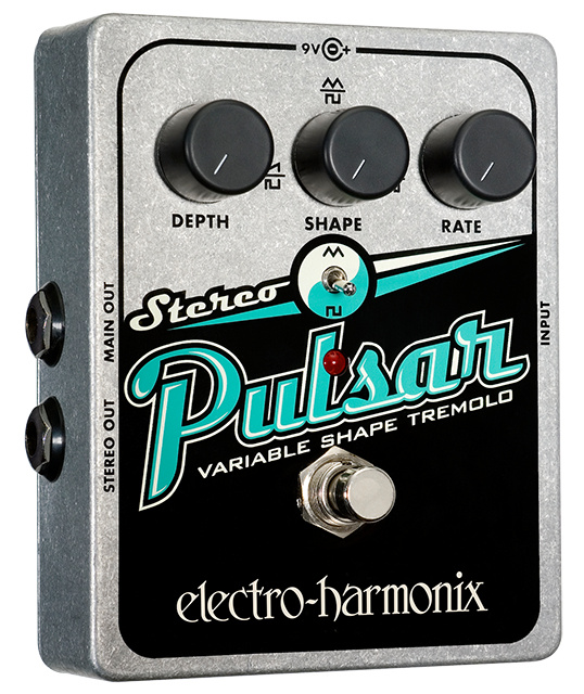 Electro Harmonix Stereo Pulsar Variable Shape Analog Tremolo