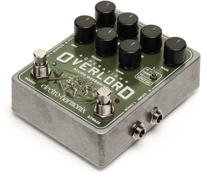 Electro Harmonix Operation Overlord Stereo Overdrive