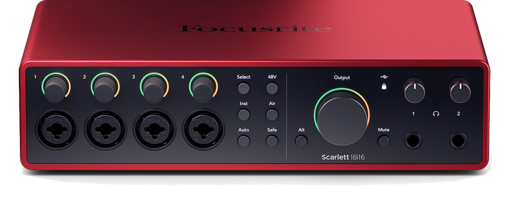 Focusrite Scarlett 18i16 4th Gen